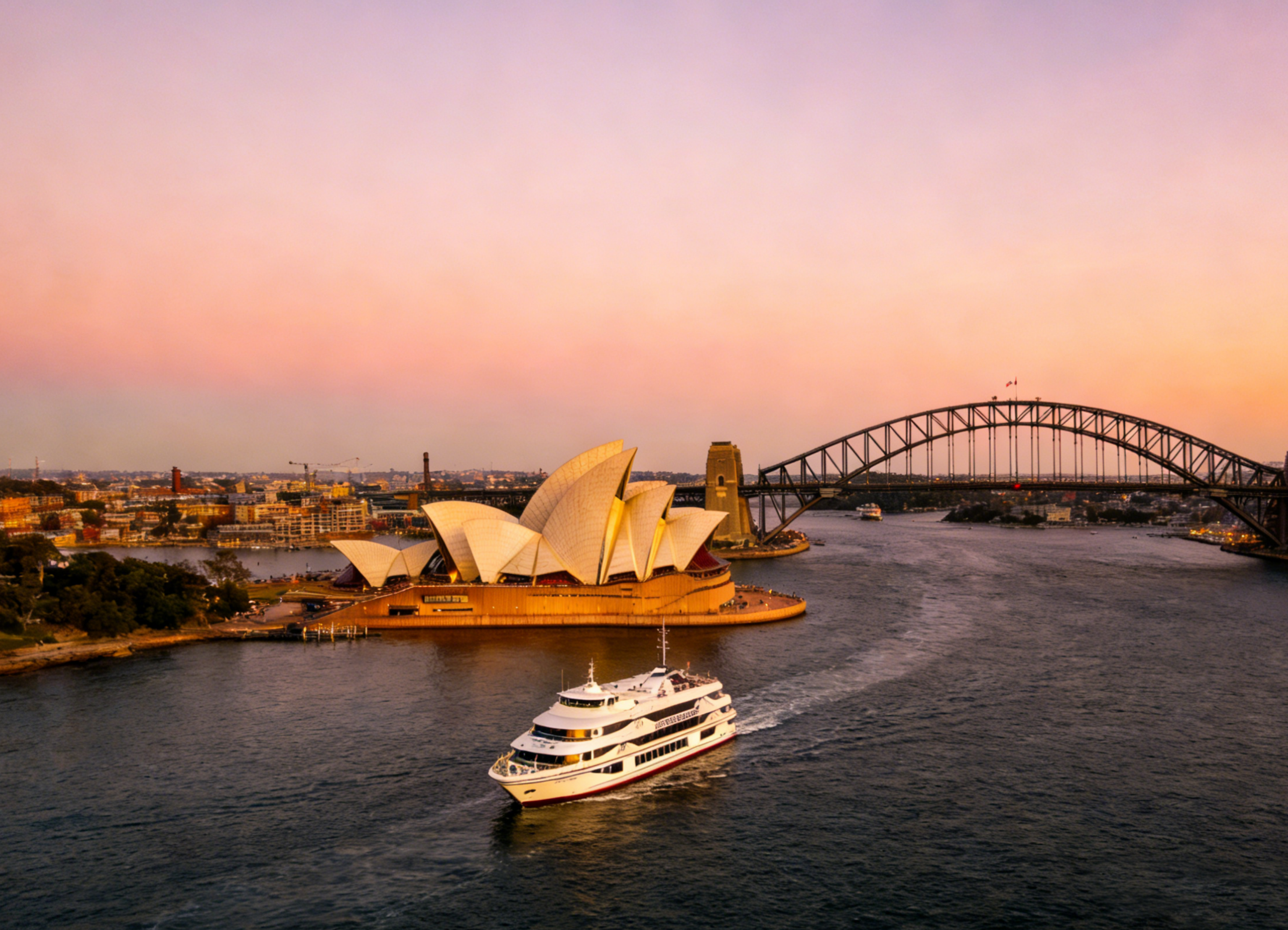 Captain Cook Cruises Sydney Harbour Sunset Dinner Cruise