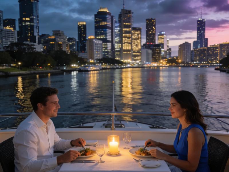 Melbourne Classic Dinner Cruise Yarra River Dining & Skyline Views