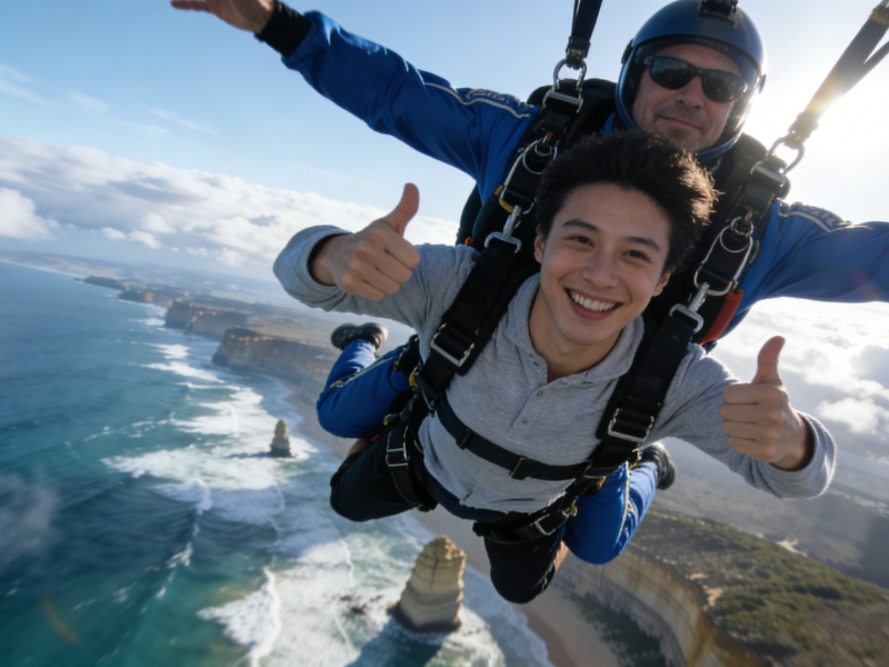 Great Ocean Road Tandem Skydive from 15,000ft
