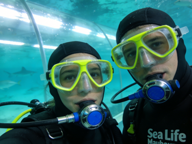 Shark Dive Experience at SEA LIFE Melbourne Aquarium