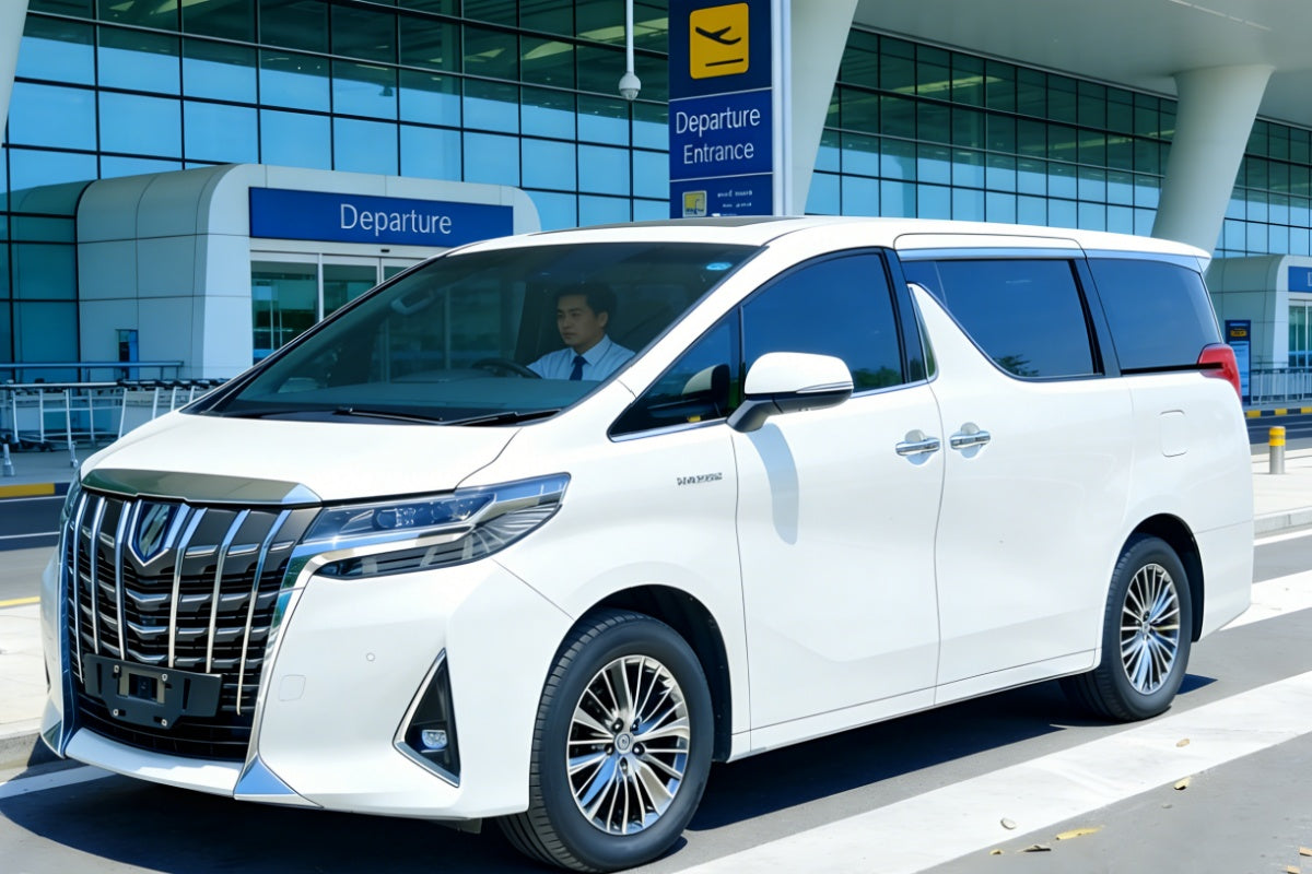 Melbourne Alphard MPV Car Rental for One Day, Luxury Business Vehicle, Top Choice for Comfortable Group Travel