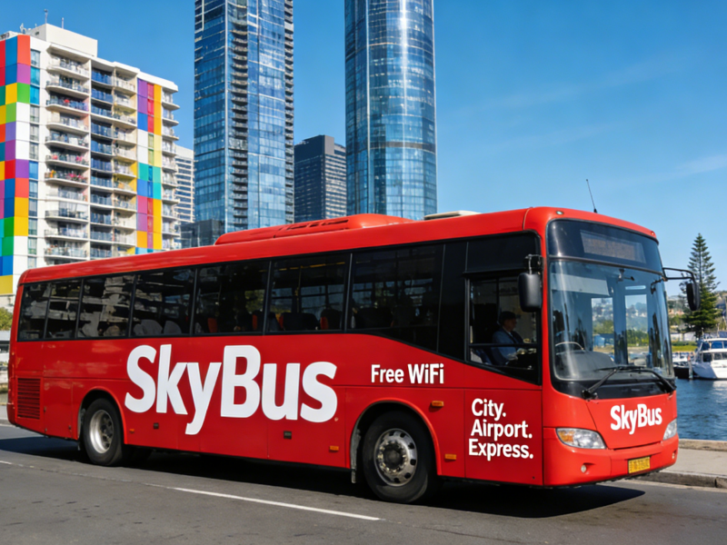 Melbourne Tullamarine Airport SkyBus Express Ticket