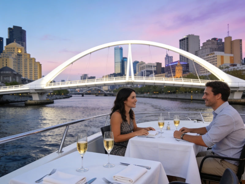 Melbourne Classic Dinner Cruise Yarra River Dining & Skyline Views