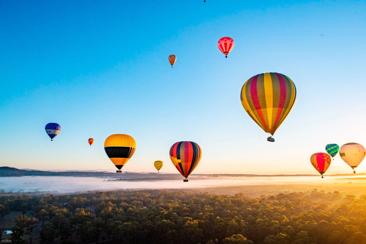 Hunter Valley hot air balloon sunrise experience