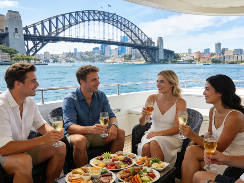 Sydney Harbour Night Dinner Cruise (2 Hours)