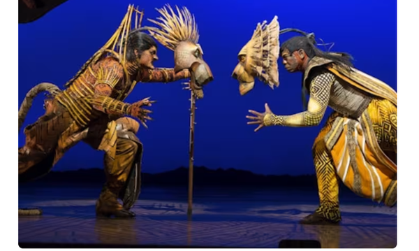 The Lion King on Broadway