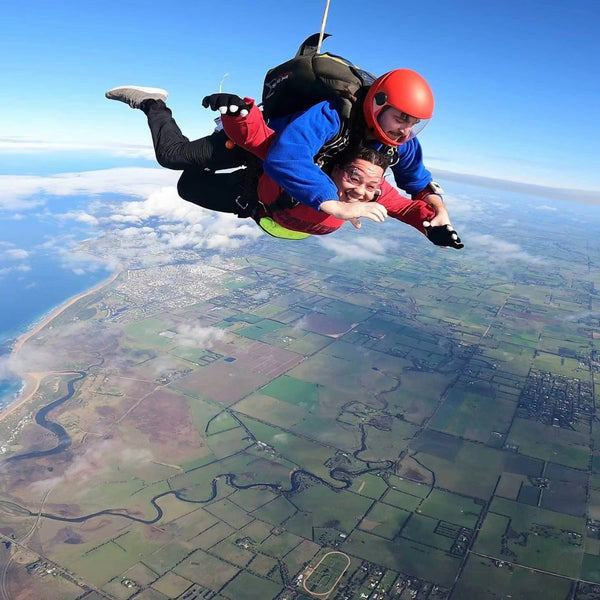 大洋路双人跳伞