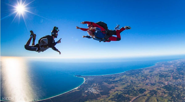 Byron Bay tandem skydiving experience